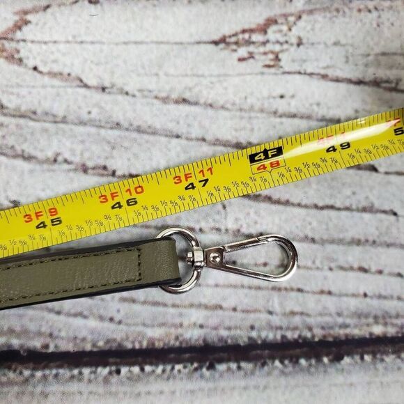 K. Carroll Accessories Olive Green Vegan Leather Crossbody Bag – Multi-Compartme - Picture 9 of 9